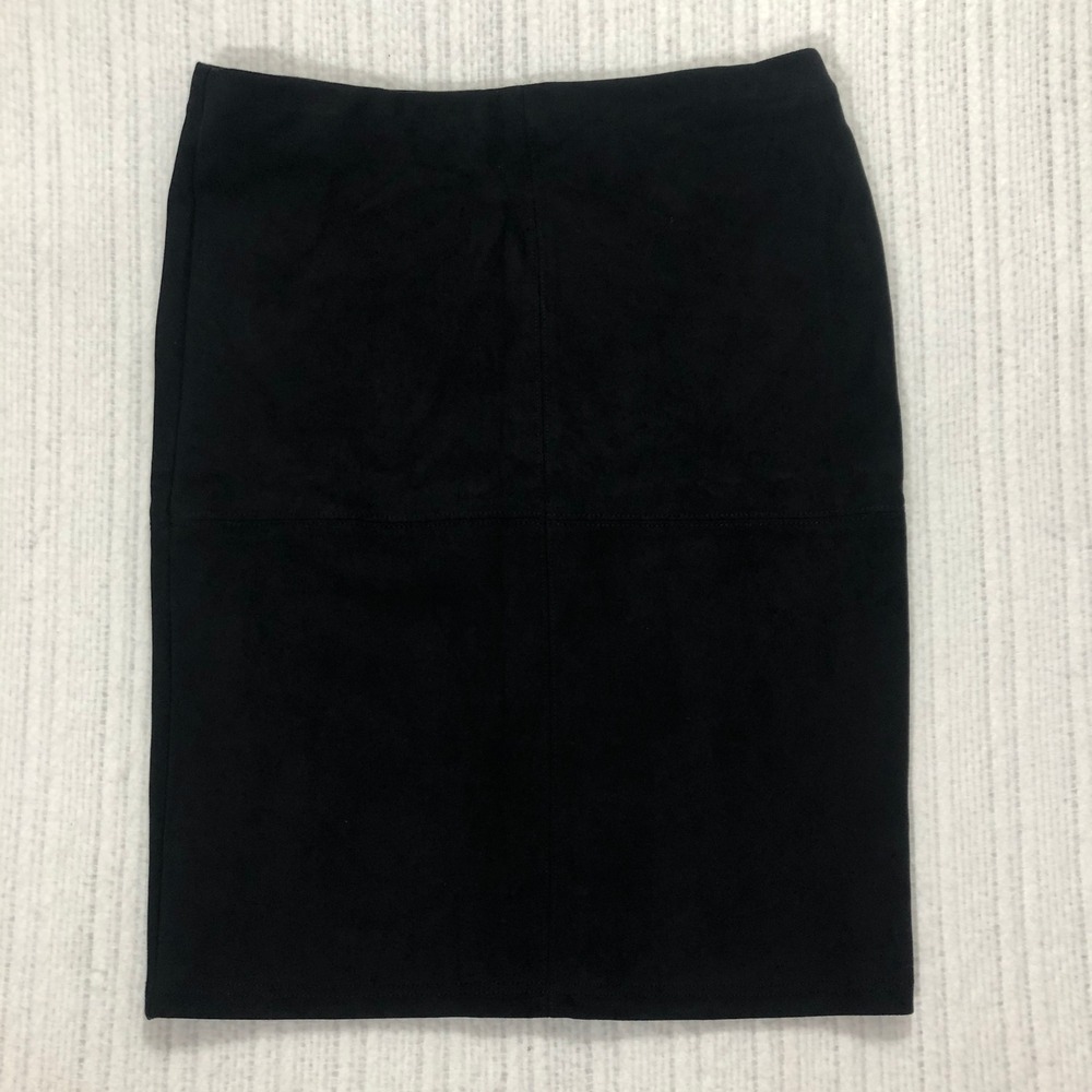Retrology Black Pencil Skirt Career Office Wear Classic Fitted Women's Size S